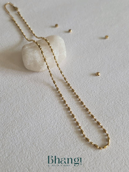 Golden Drift Necklace