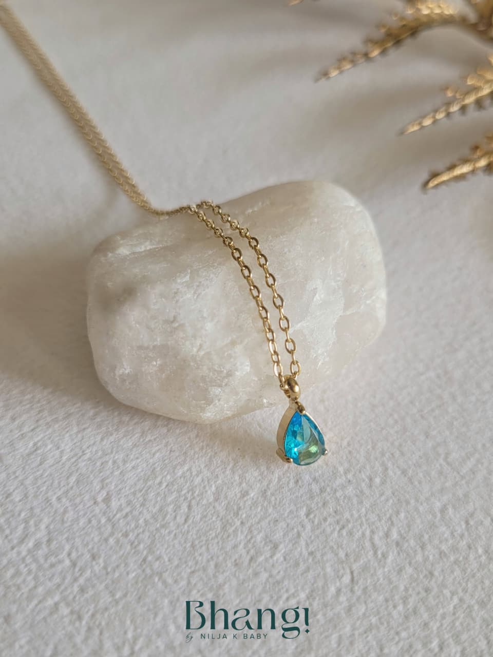 Blue Dew Necklace