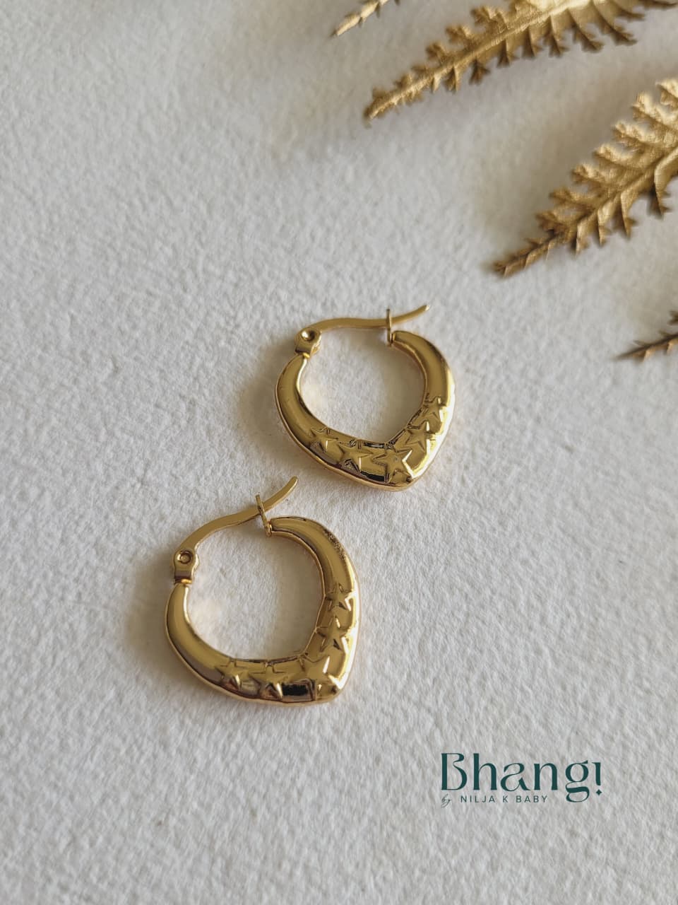 Starshine Hoop Earrings