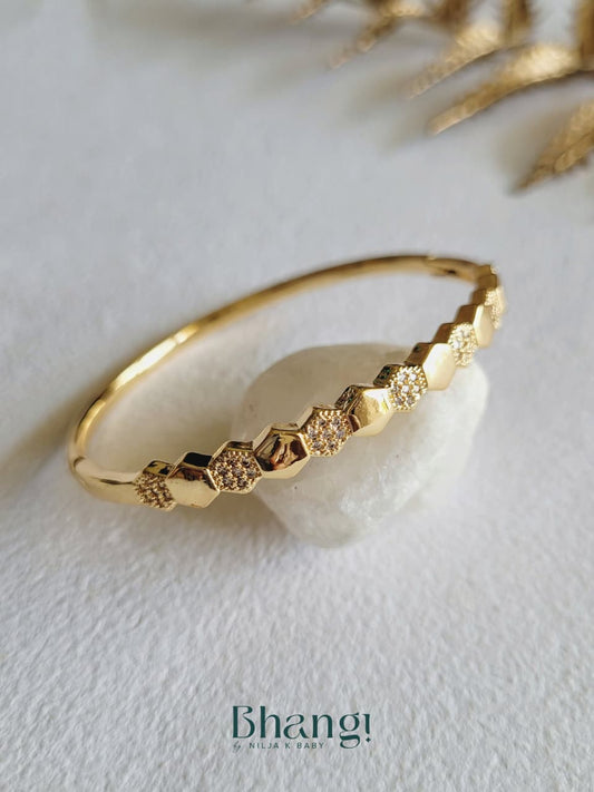 Honeycomb Glow Bangle