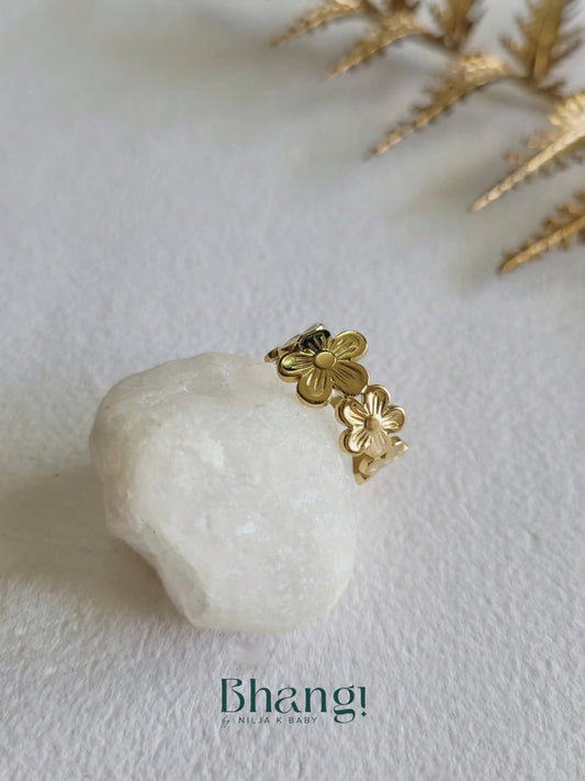 Golden Bloom Ring