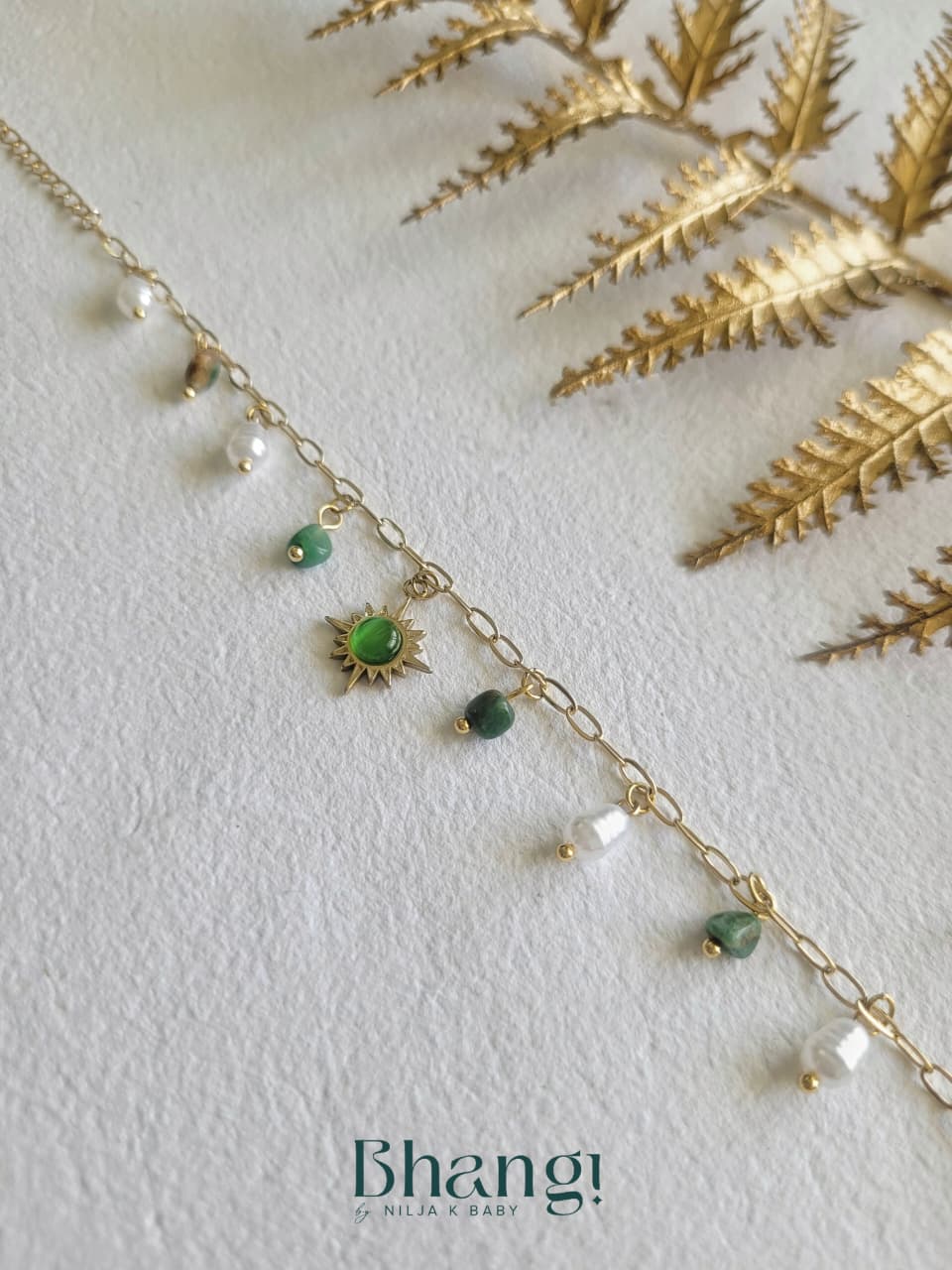 Verdant Sun Charm Bracelet