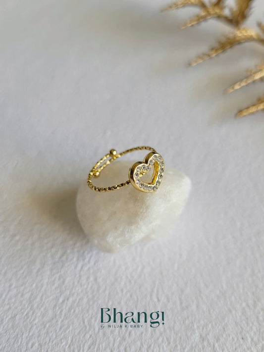 Heartline Spark Ring