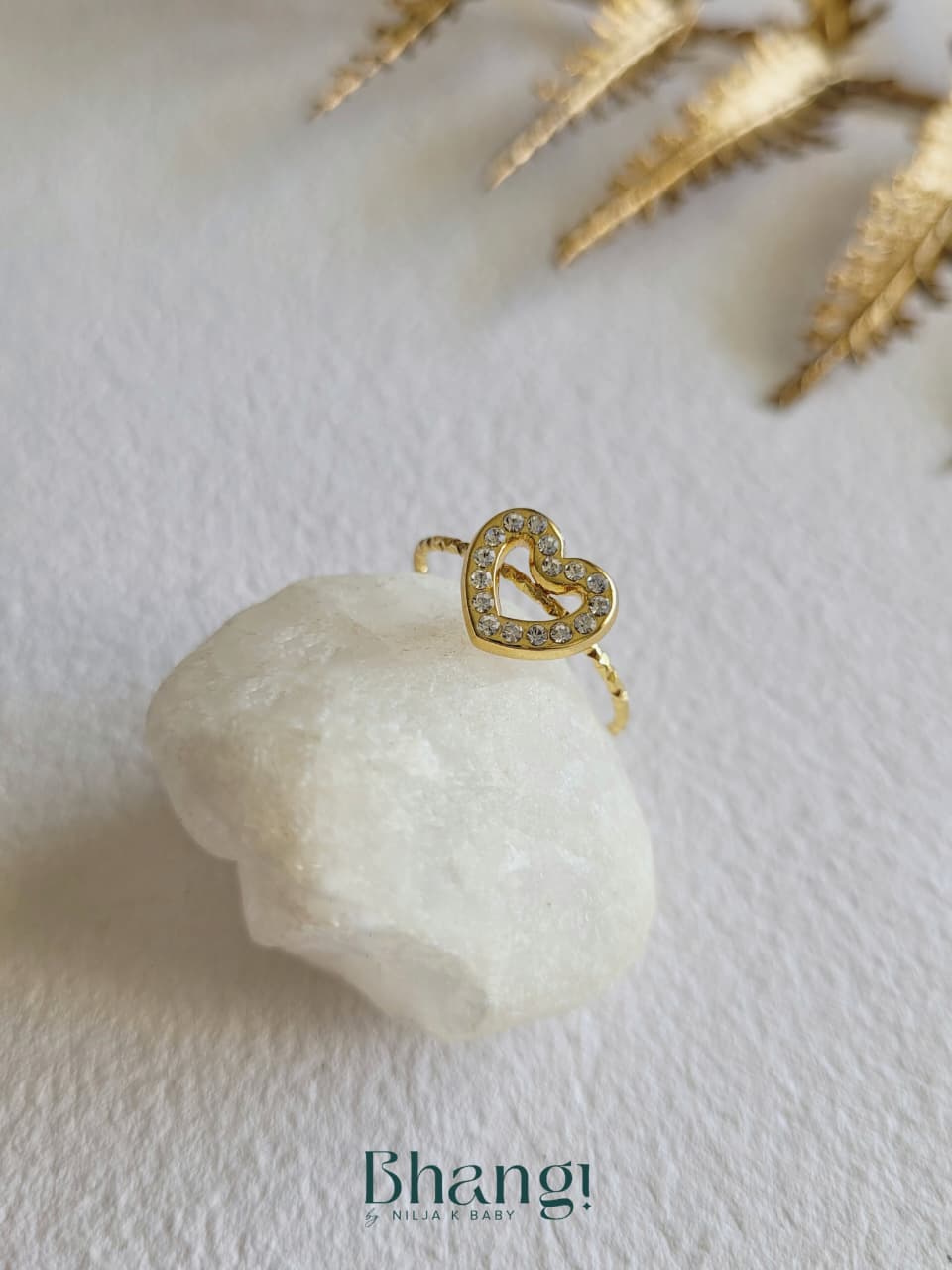 Heartline Spark Ring