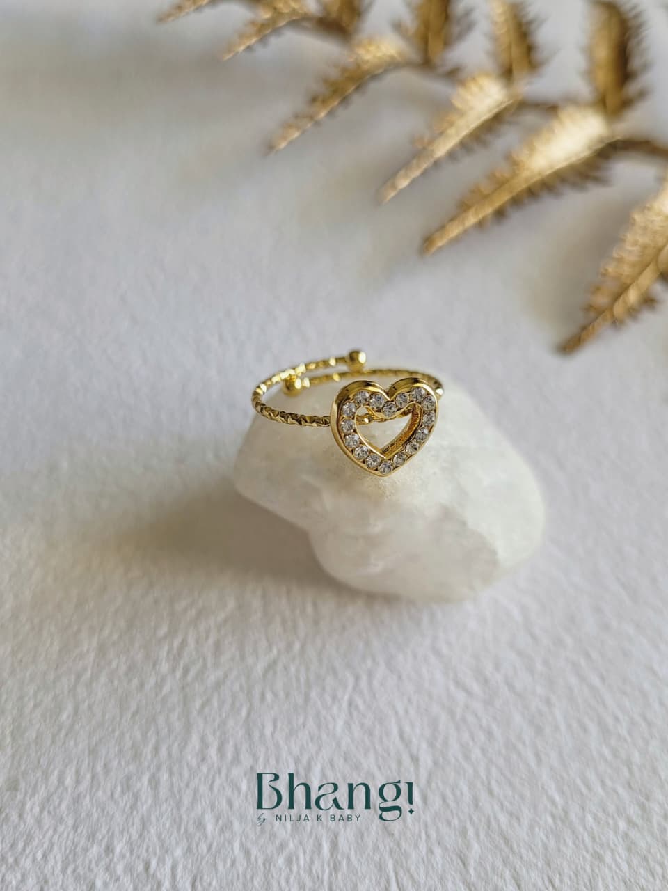 Heartline Spark Ring