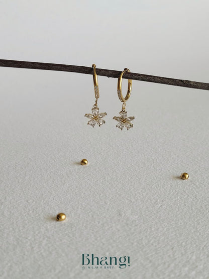 Luminé Blossom Hoops