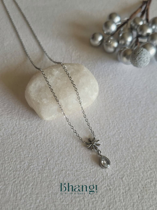 Luna Drop Pendant Necklace