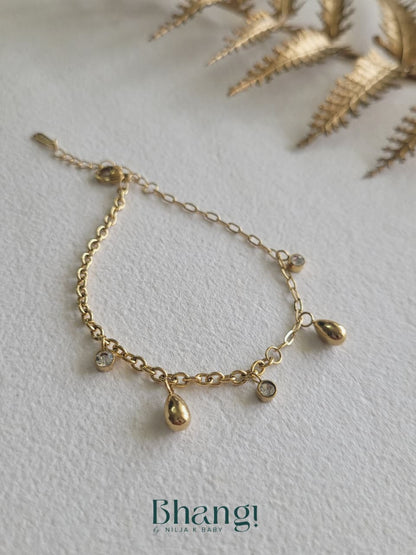 Dewdrop Charm Bracelet
