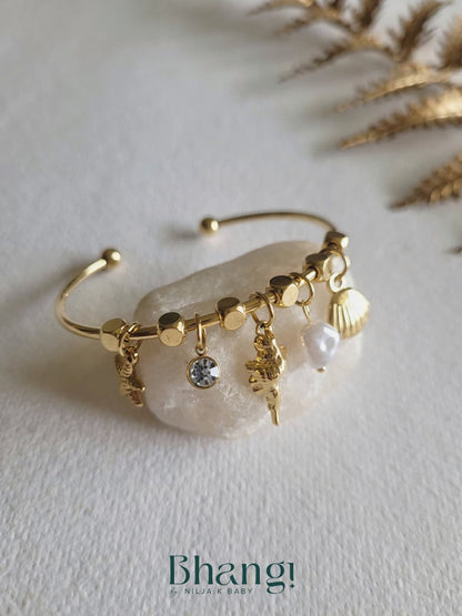 Ocean Charm Bangle