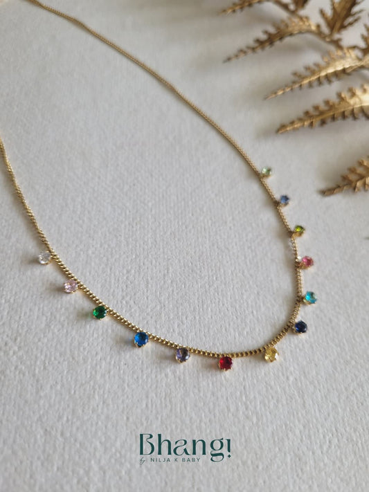 Rainbow Spark Necklace