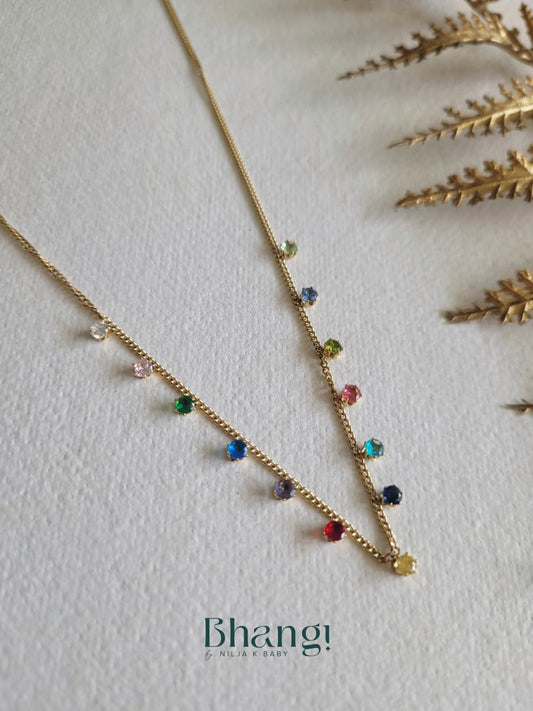 Rainbow Spark Necklace