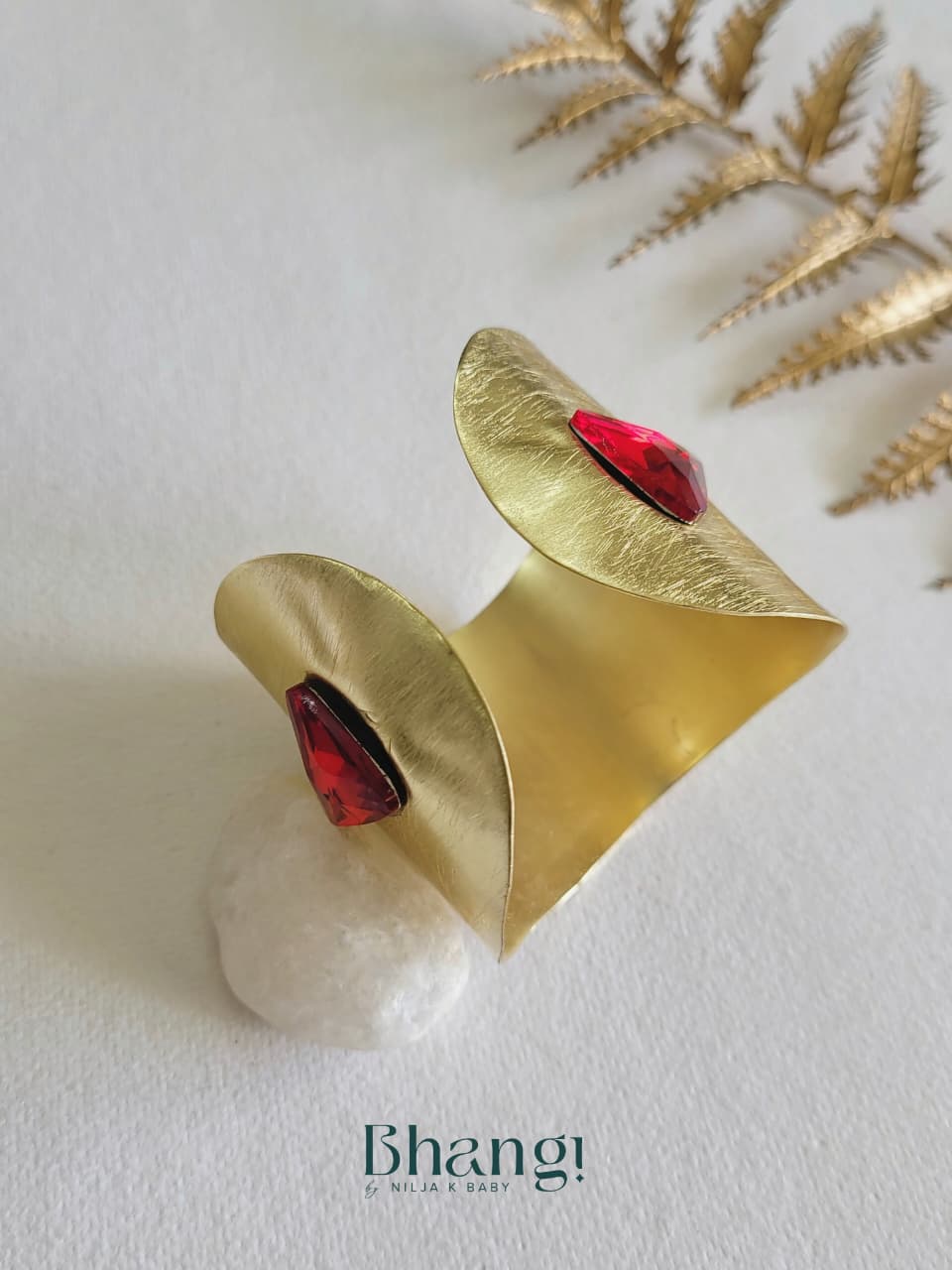 Crimson Arc Cuff