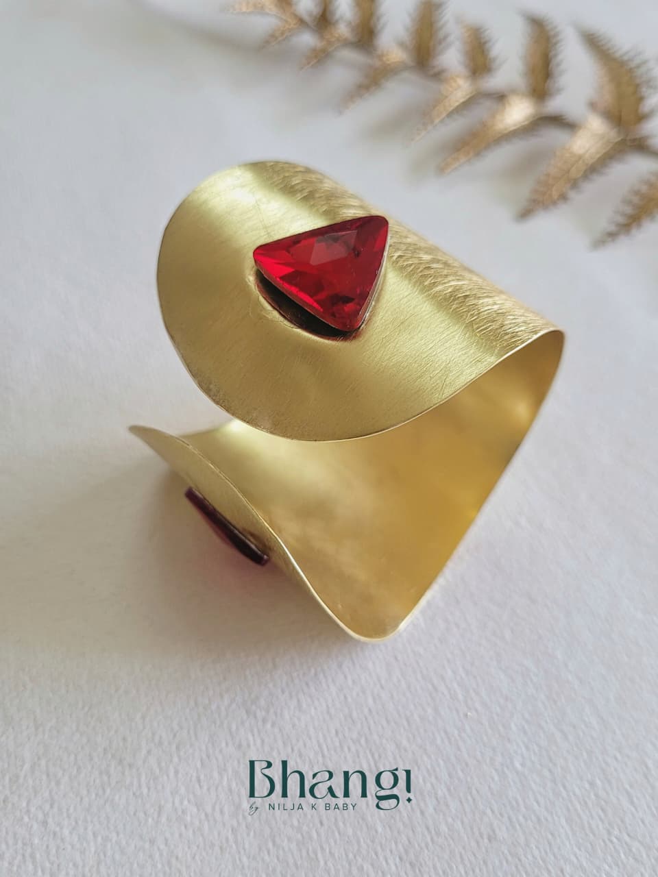 Crimson Arc Cuff