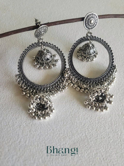 Chandrika Statement Jhumkas