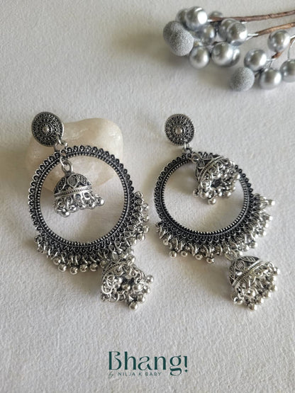 Chandrika Statement Jhumkas