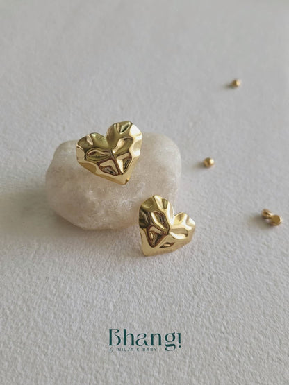 Molten Heart Studs