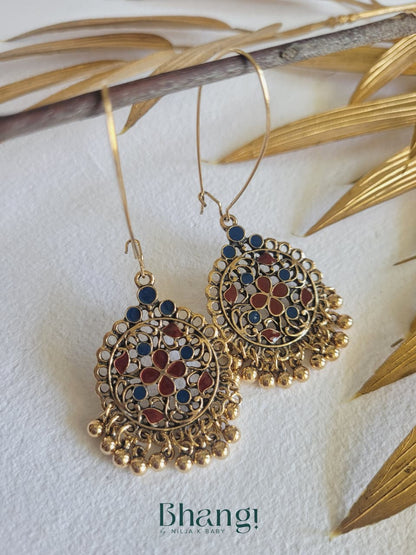 Rang Mahal Jhumki Hoops