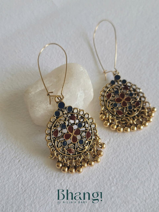 Rang Mahal Jhumki Hoops