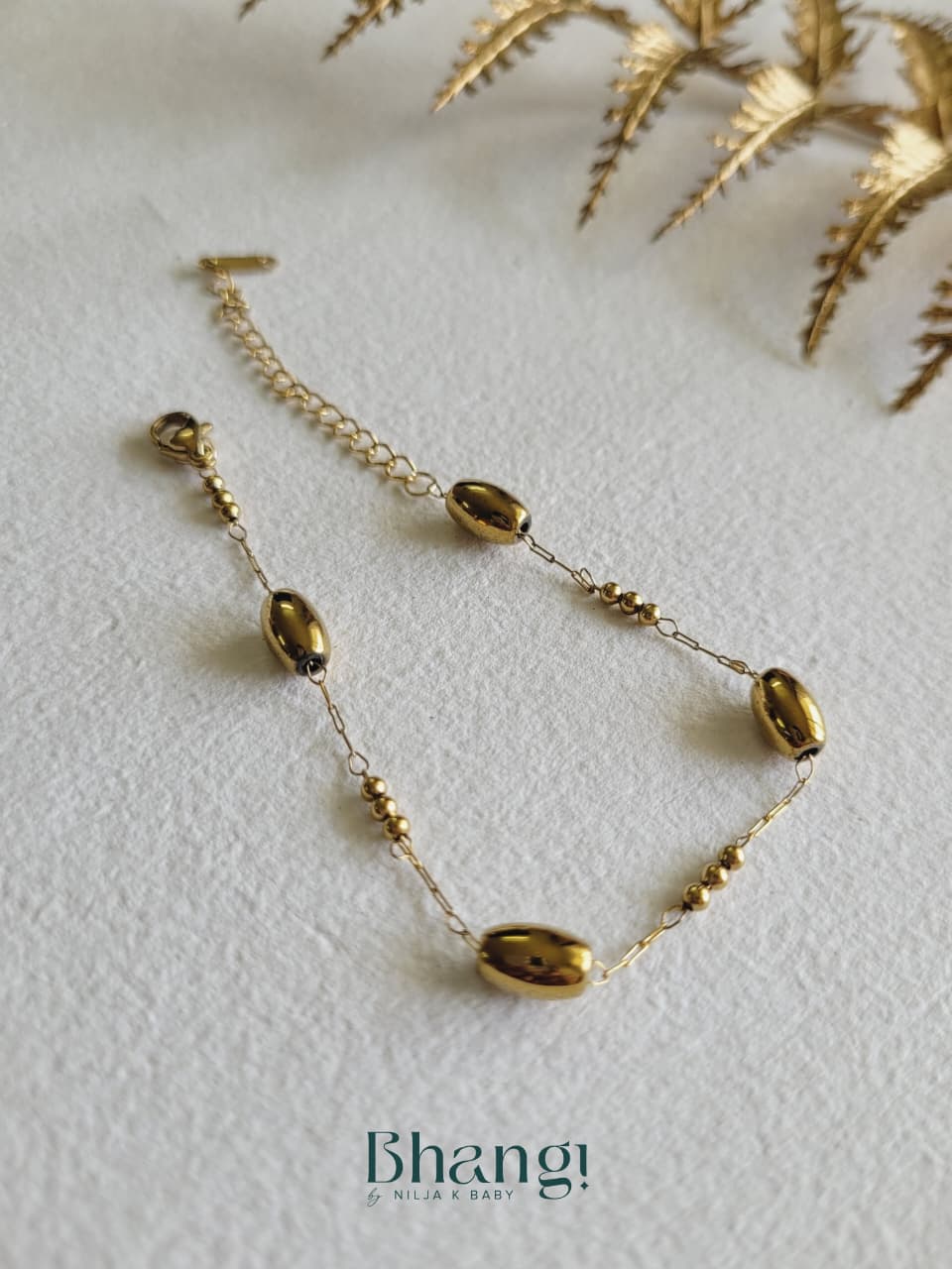 Golden Drift Bracelet