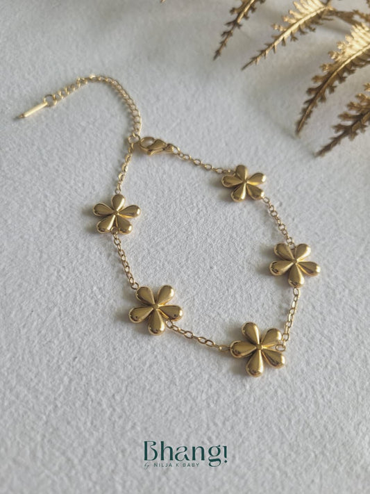 Golden Bloom Bracelet