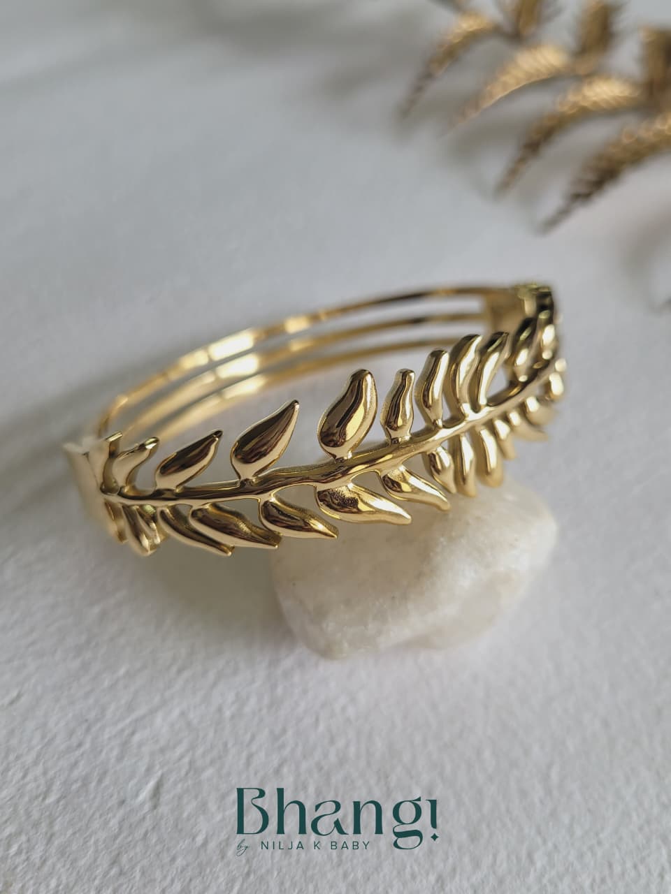 Olive Aura Cuff
