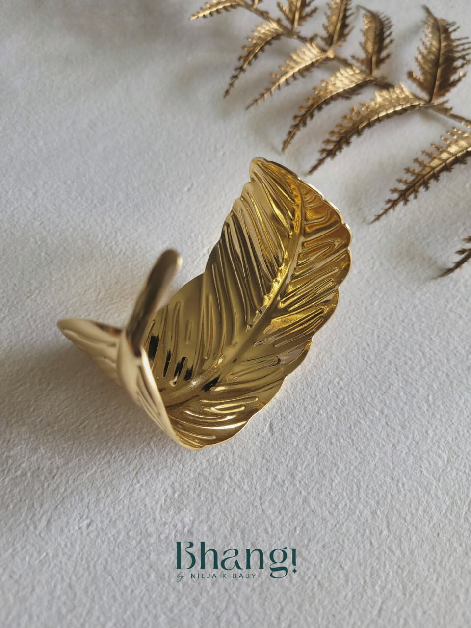 Aurelia Leaf Cuff