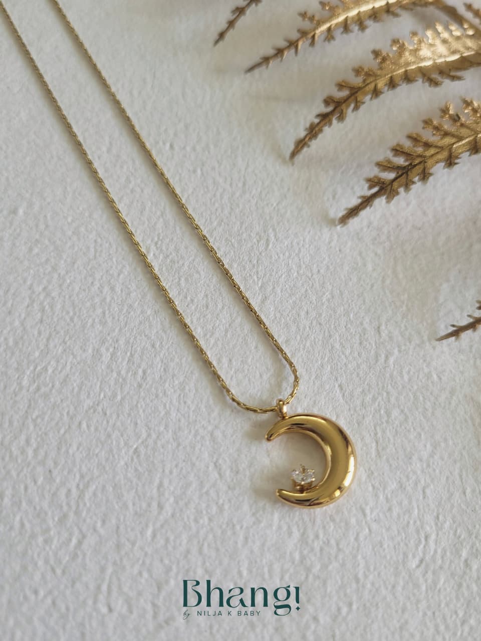 Moonlit Glow Pendant Necklace