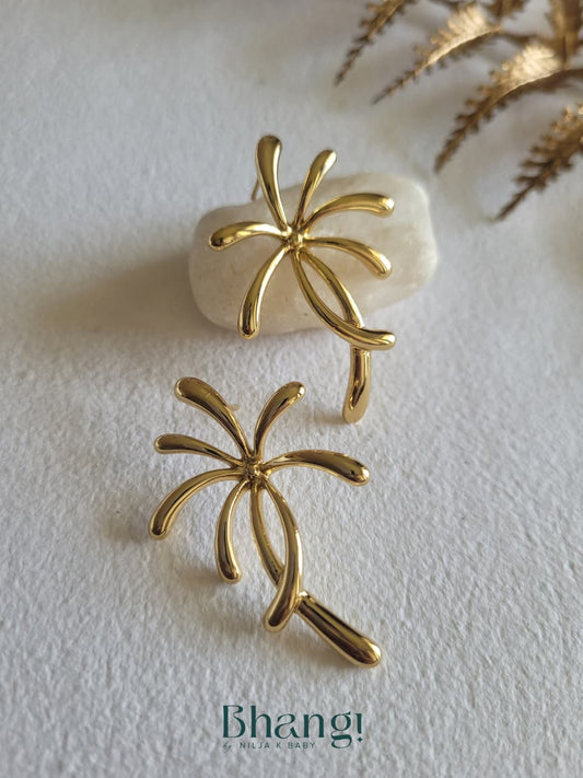 Golden Bloom Earrings