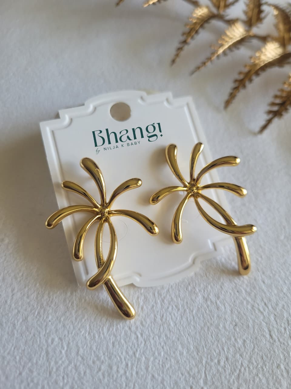Golden Bloom Earrings