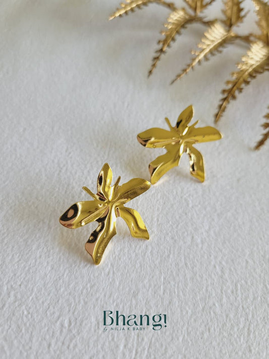 Aurelia Orchid Studs