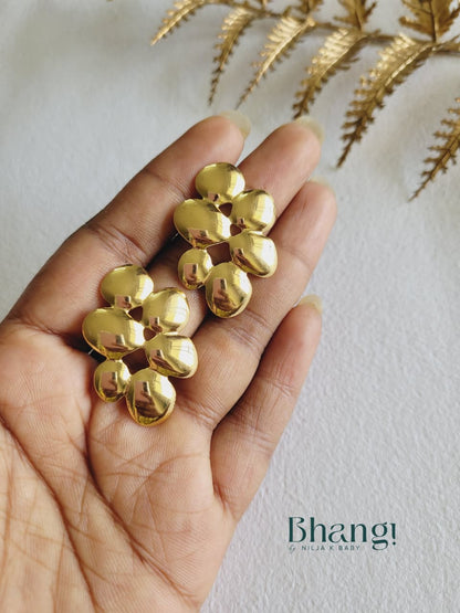 Golden Bloom Studs