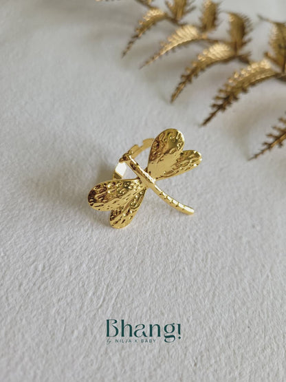 Aurelia Dragonfly Ring