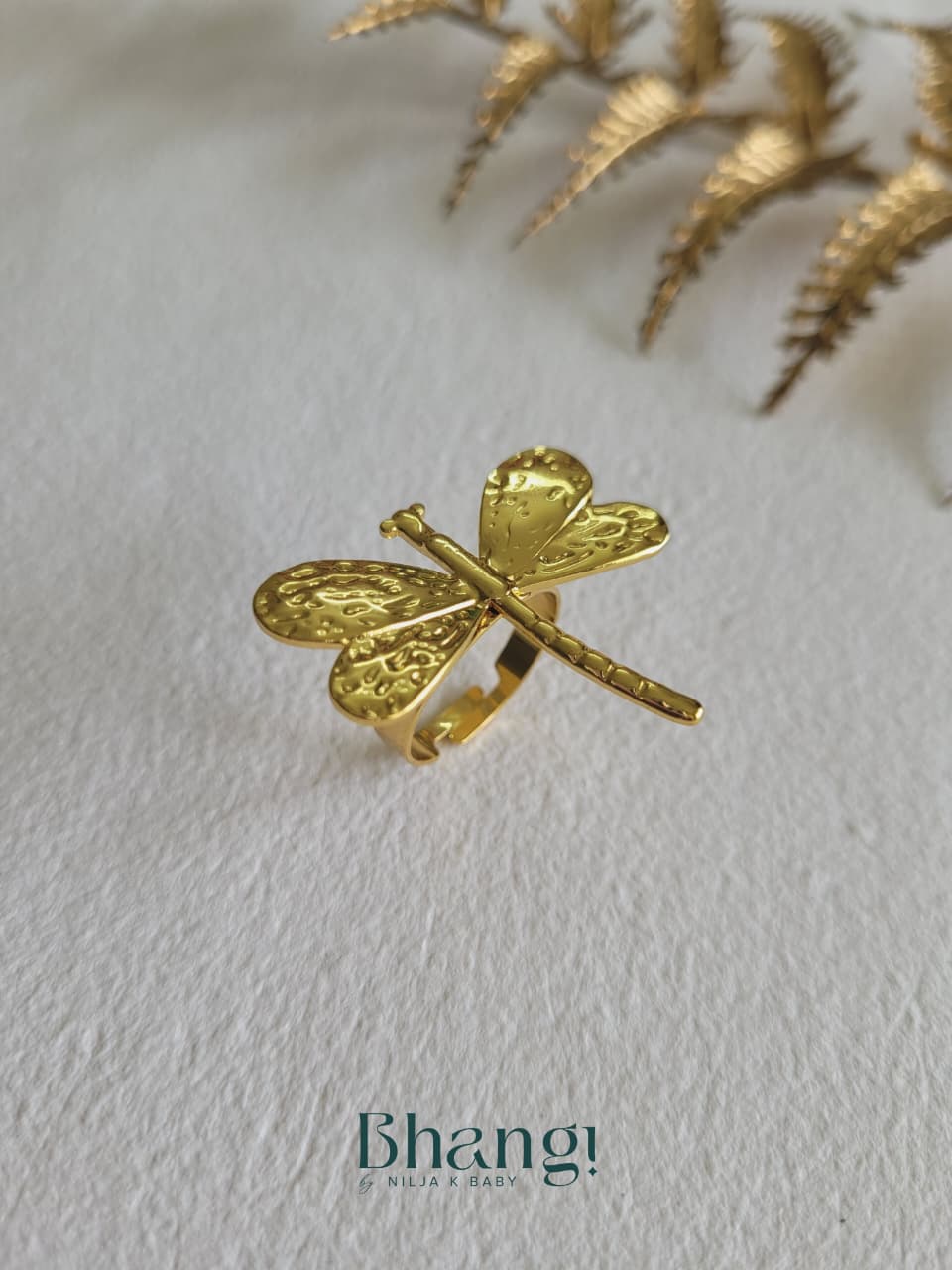 Aurelia Dragonfly Ring