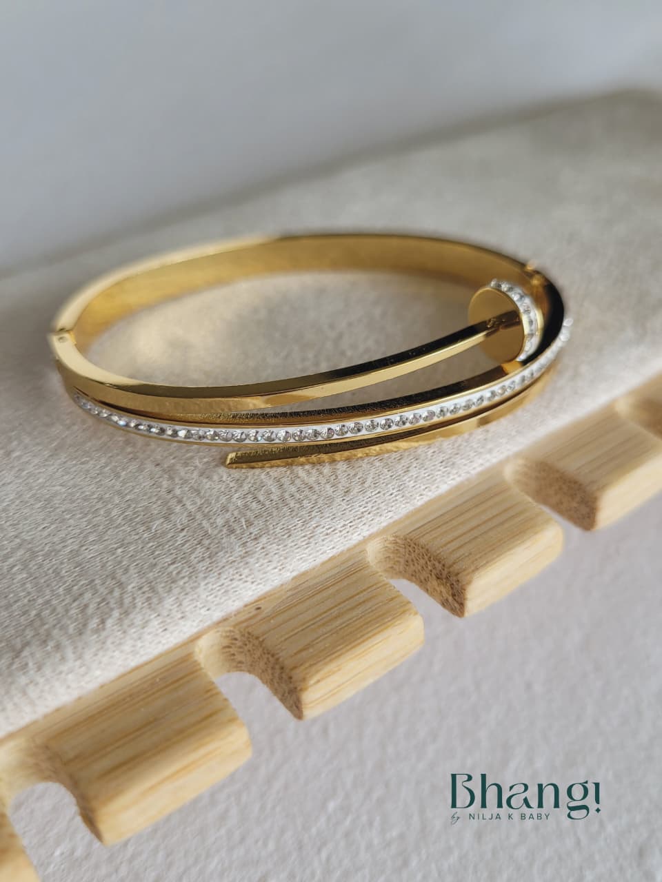 Celeste Nail Cuff Bangle