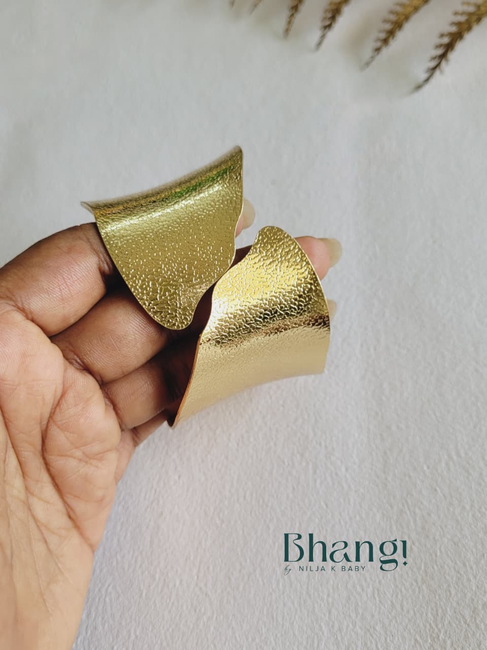 Aurelia Sculpt Statement Bangle