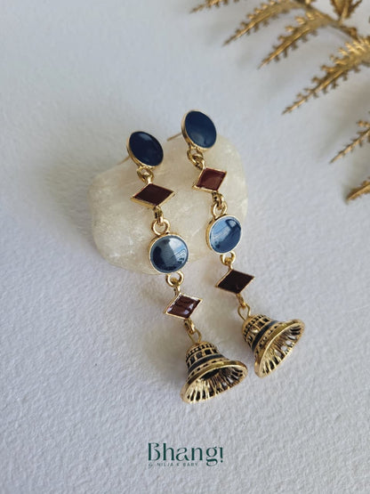 Midnight Bell Earrings