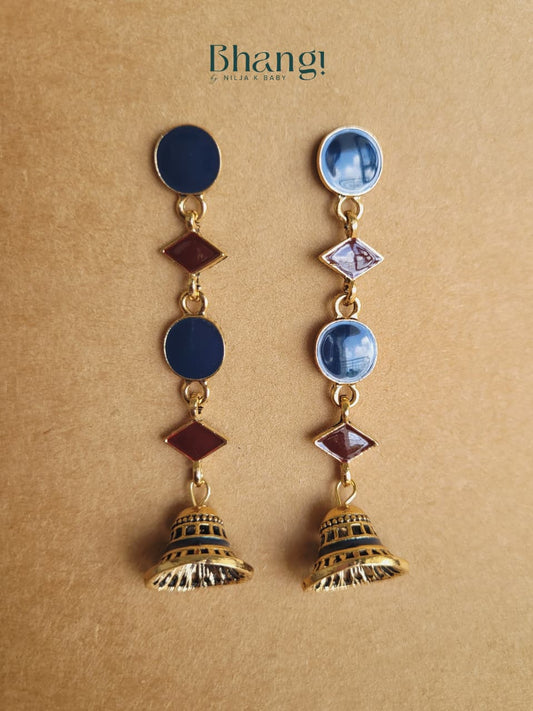 Midnight Bell Earrings