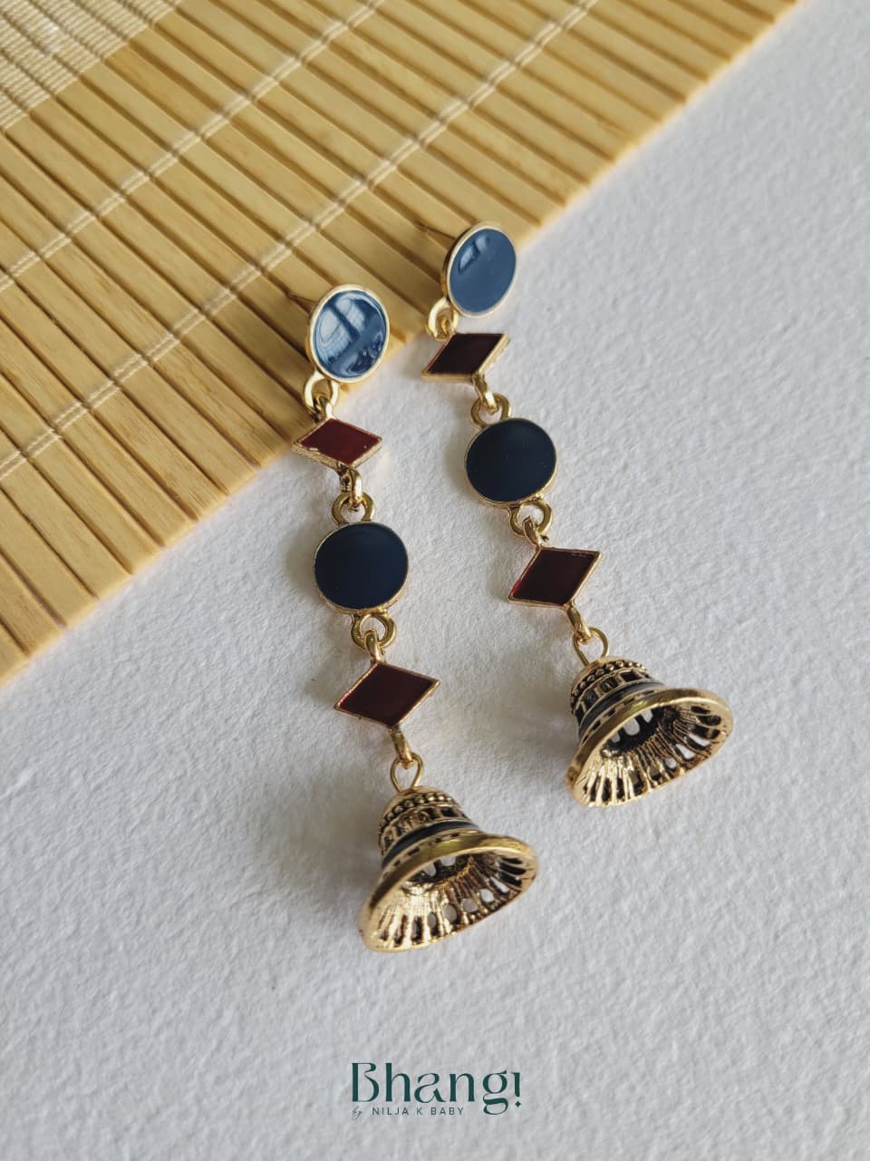 Midnight Bell Earrings