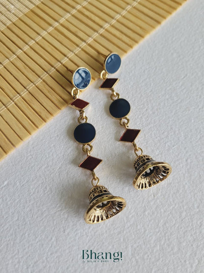 Midnight Bell Earrings