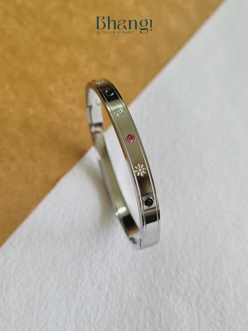 Bloom Charm Bangle