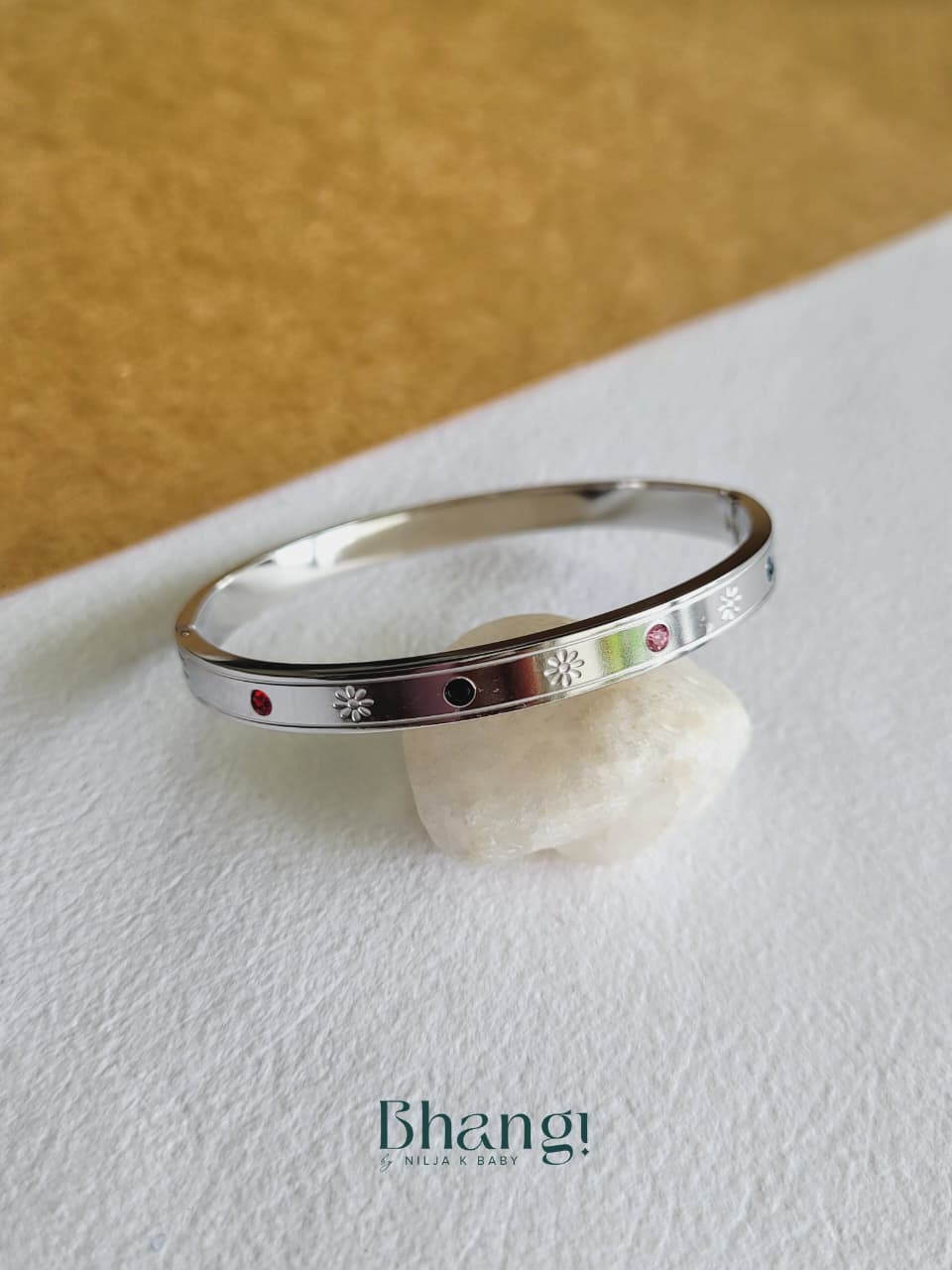 Bloom Charm Bangle