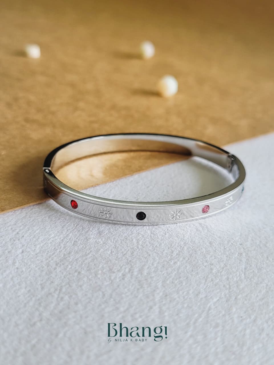 Bloom Charm Bangle