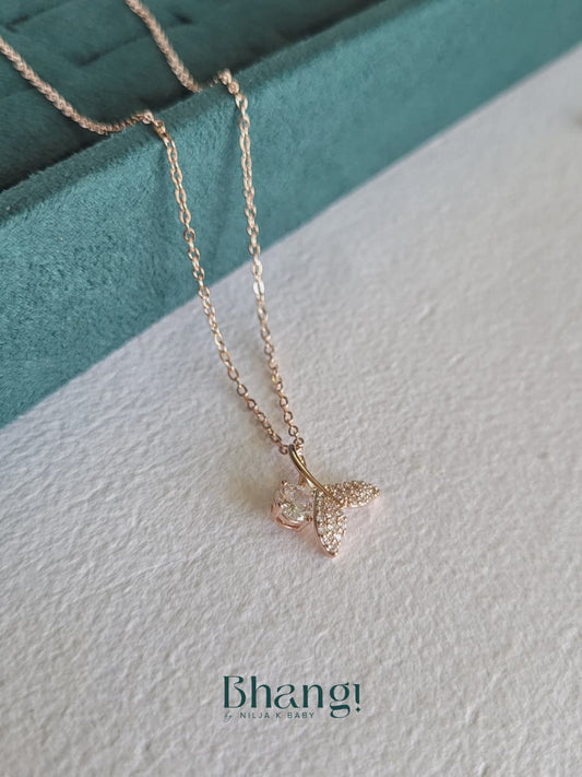 Flutter Bloom Pendant Necklace