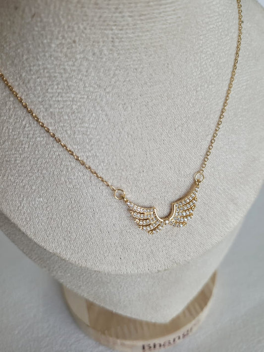 Celestia Wings Pendant Necklace