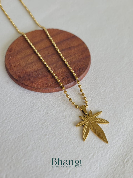 Maple Muse Pendant Necklace