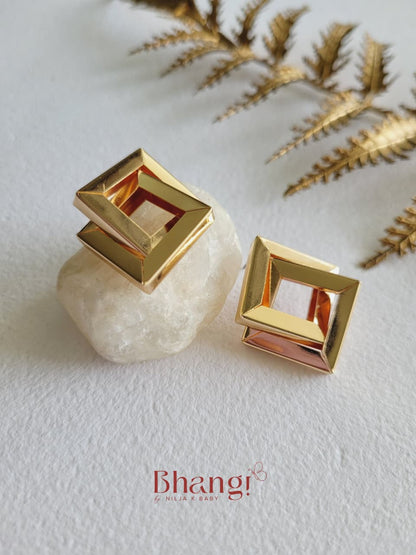 Frame Stud Earrings