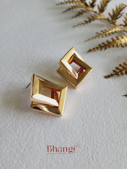 Frame Stud Earrings