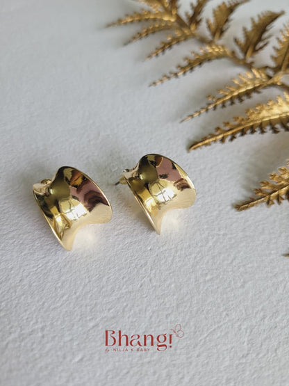 Wave Stud Earrings