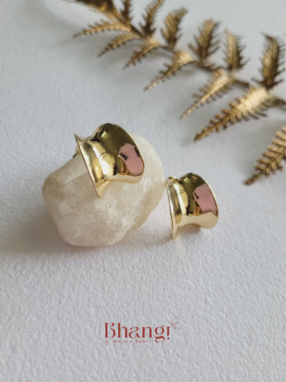 Wave Stud Earrings