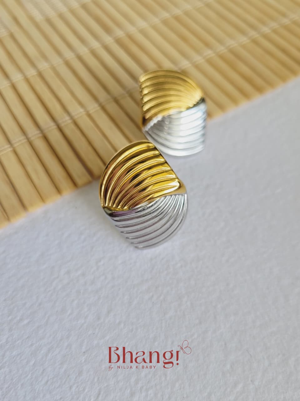 Auric Wave  Earrings